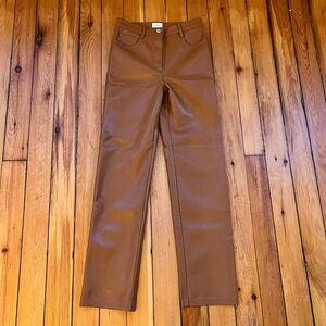 Aritzia MELINA Women's Brown Tan Pants US2